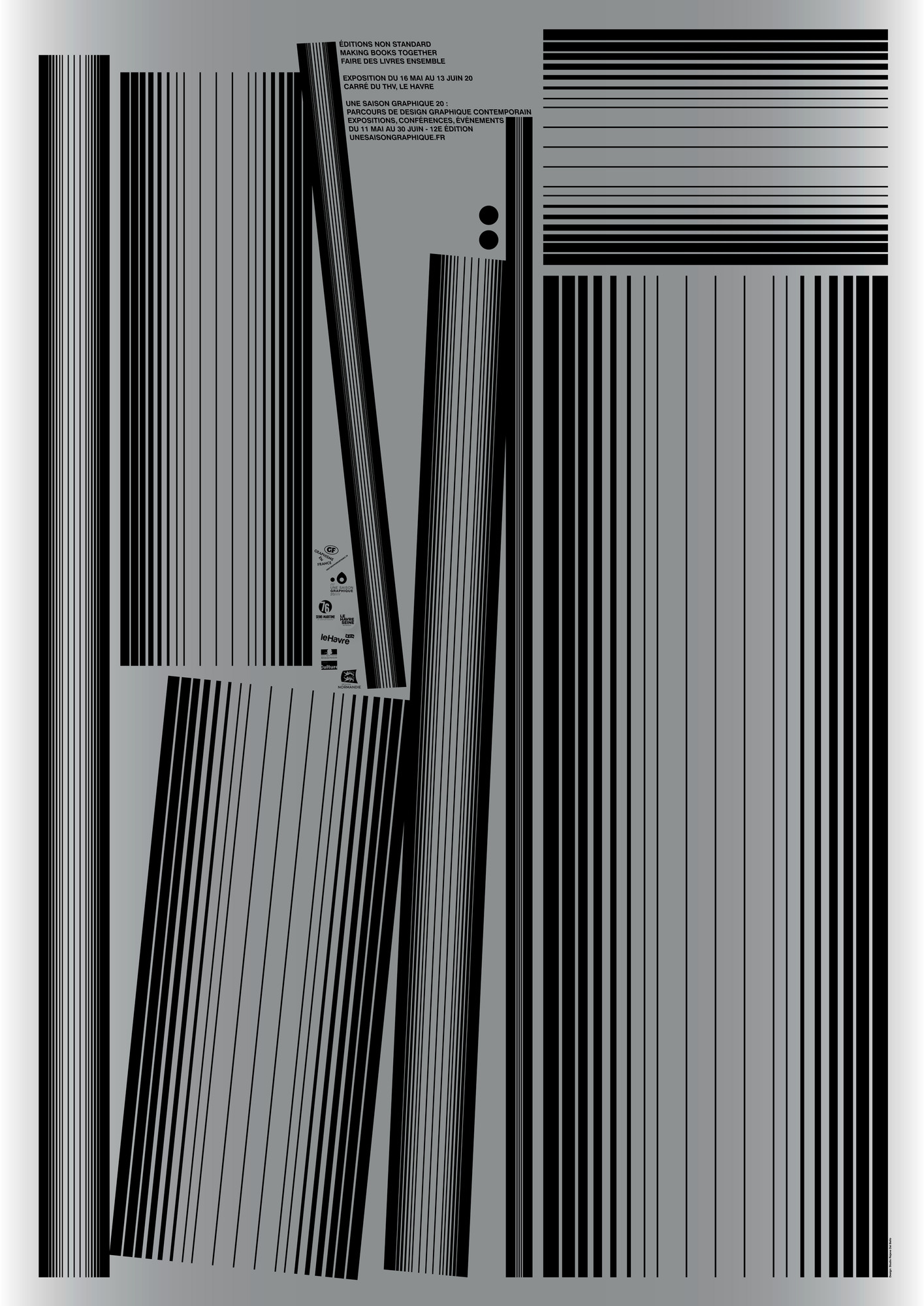 Rejane Dal Bello “Making Books Together” / giclée typographic poster / available in A0, A1, A2