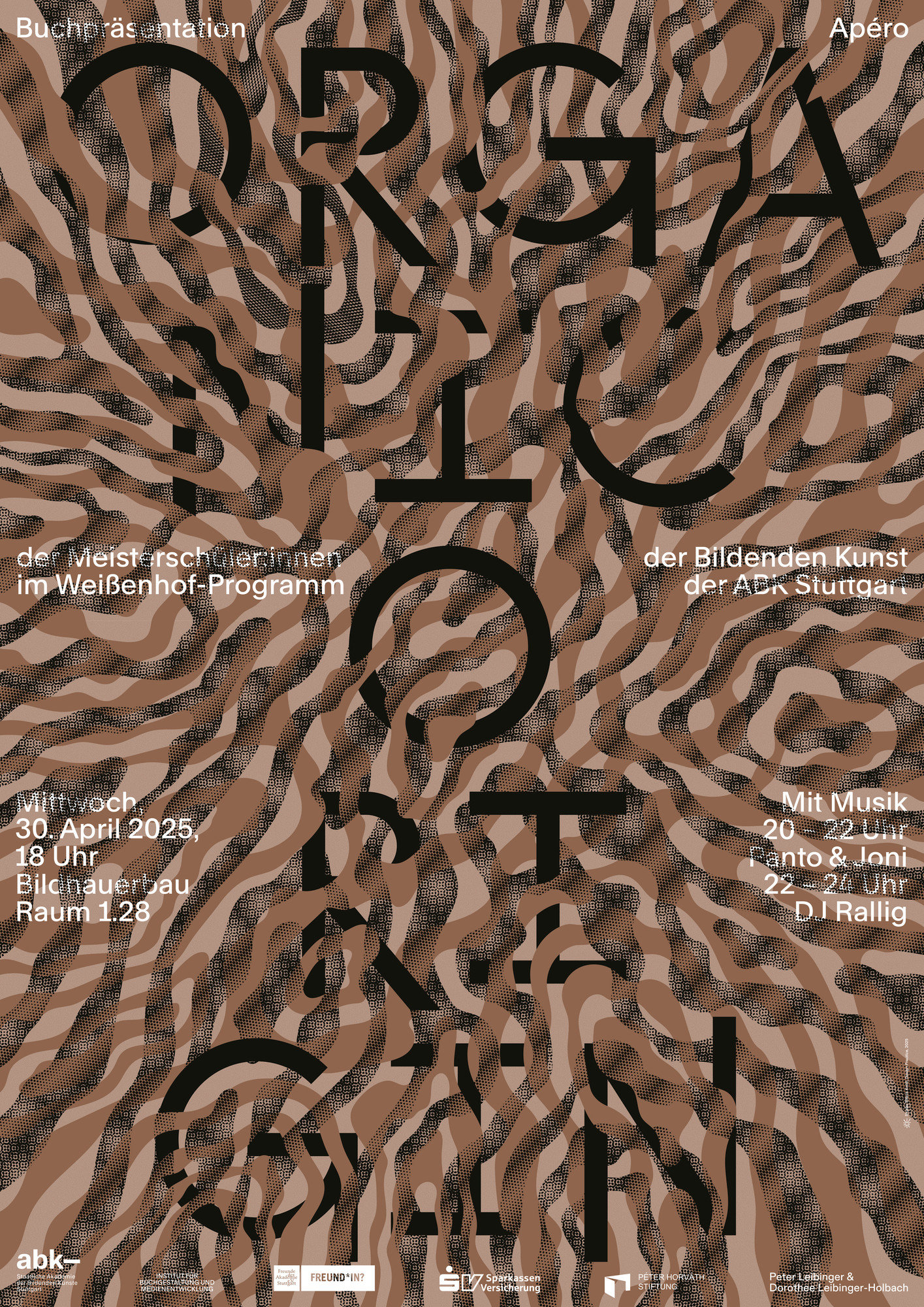 Studio Tillack Knöll “Organic Origin” / Original Edition typographic poster / hand-signed / limited run of 200 / available in A0