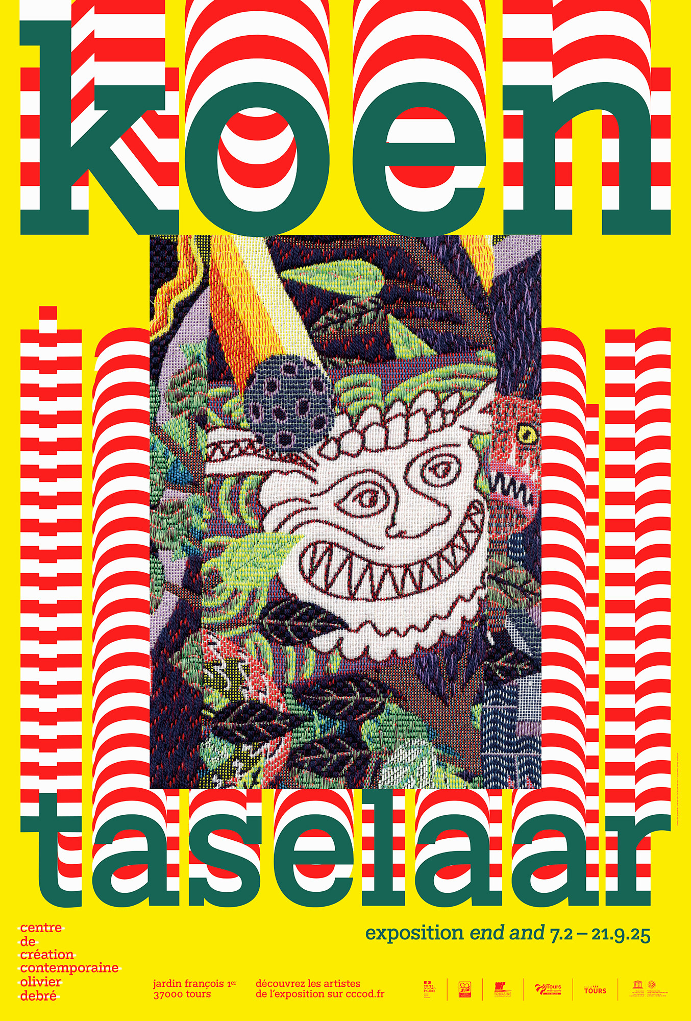 Toan Vu-Huu “Koen Taselaar” / limited edition typographic poster / limited run of 25 / available in 120×176